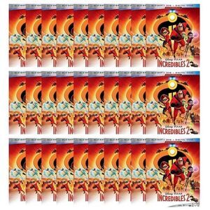 Incredibles 2 US/EC/BD2/SD1/BD DVD Bluray Lot of‎ 30
